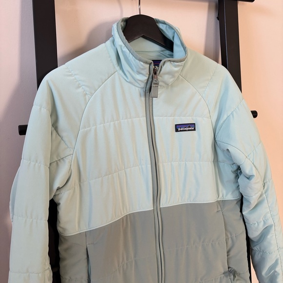 Patagonia W's M Pack In Jacket Color-block Green - Picture 5 of 13